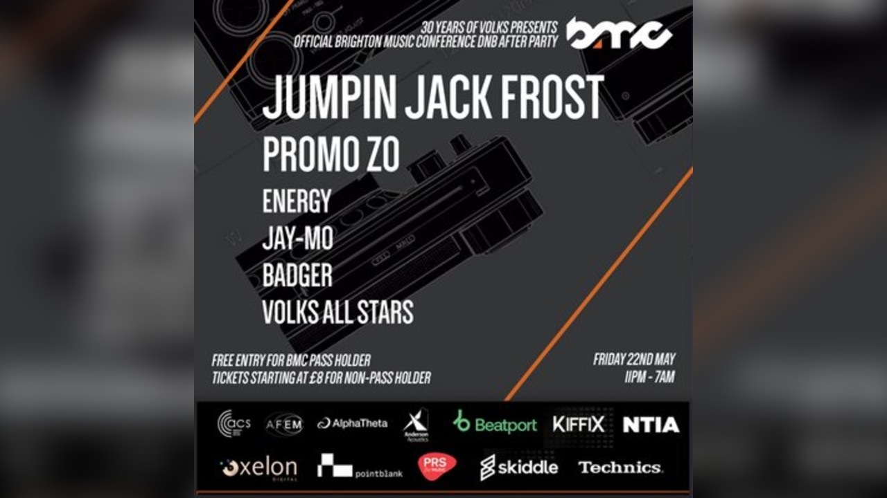 Brighton Music Conference official After Party - Free Entry*