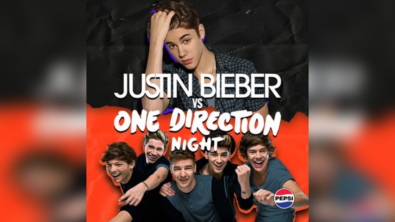 Justin Bieber vs One Direction Night