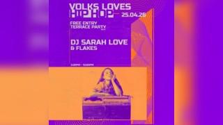Volks Loves Hip Hop w/ DJ Sarah Love