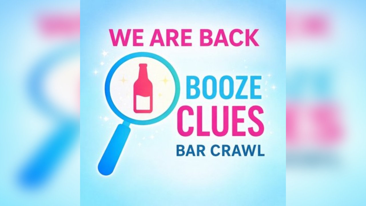 Booze clues Bar crawl