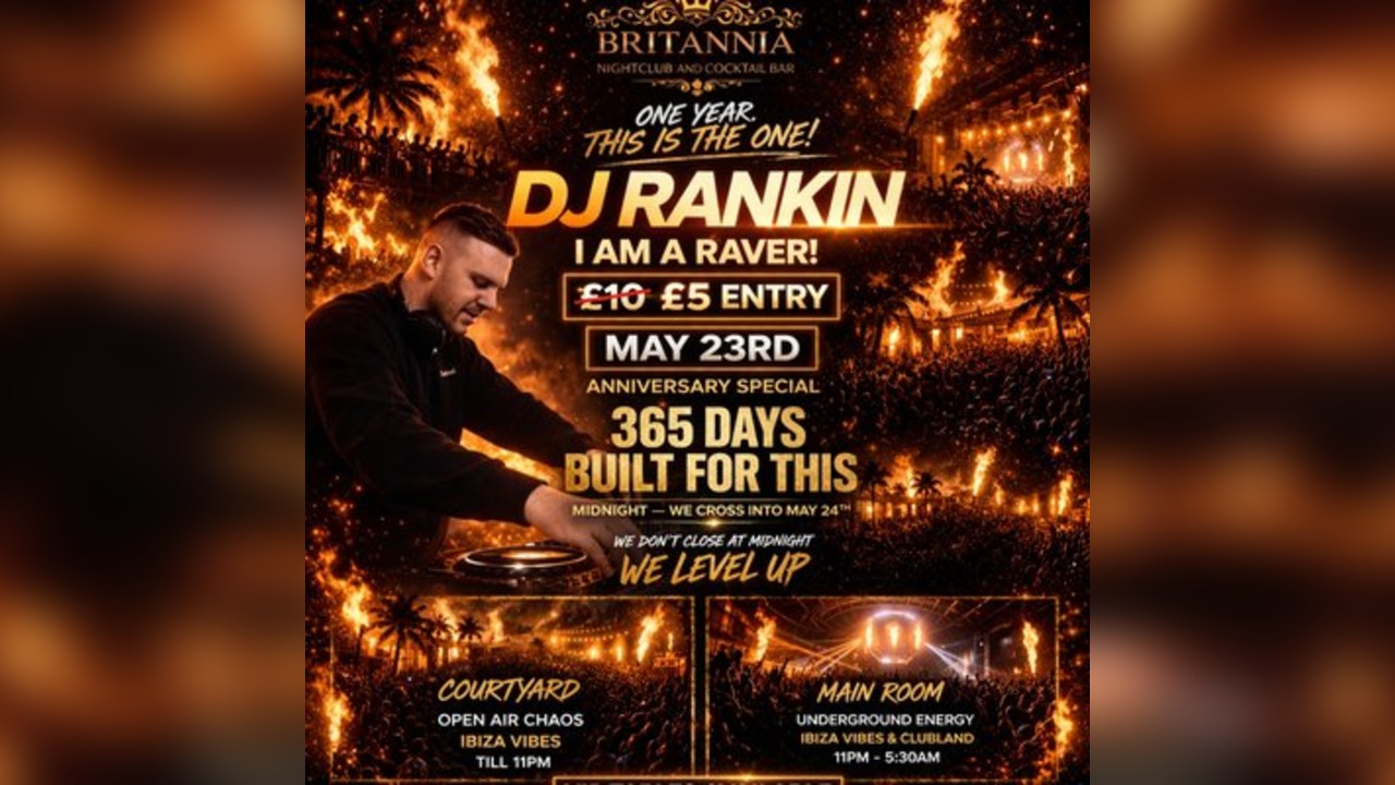 Britannia's 1 year anniversary