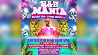 RNB MANIA | Leeds' Outdoor Bank Holiday R&B Festival