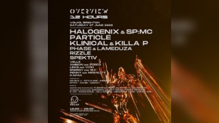 Overview Brighton - 12 Hour Party w/ Halogenix & SP:MC, Particle