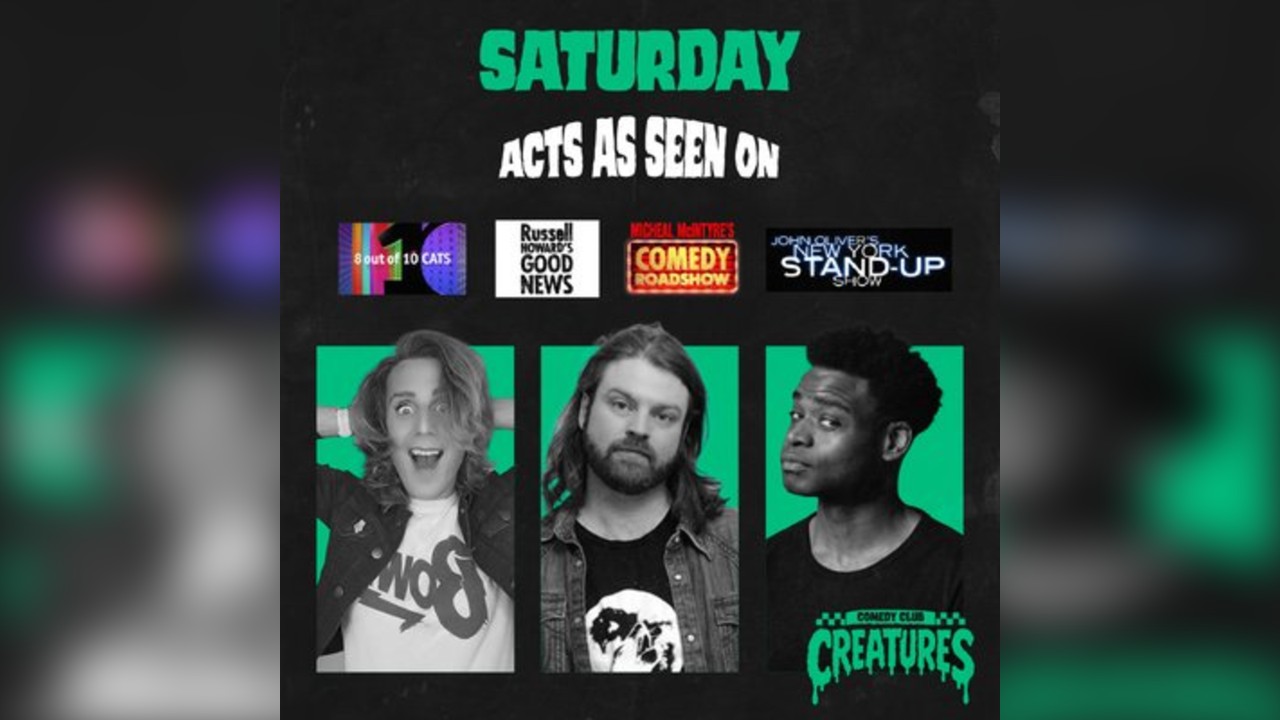 Saturday Afternoon Showcase|| Creatures Comedy Club