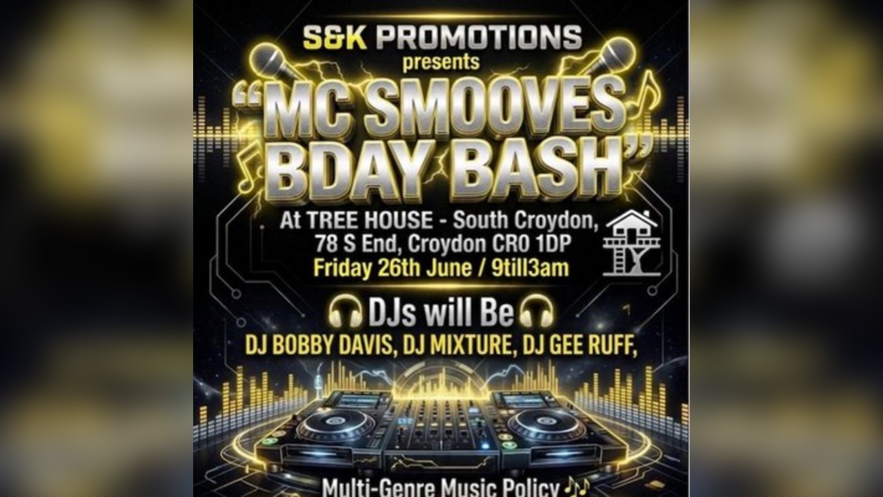 MC SMOOVES Birthday Bash