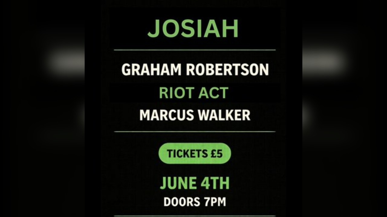 Josiah, Graham Robertson, Riot Act and Marcus Walker