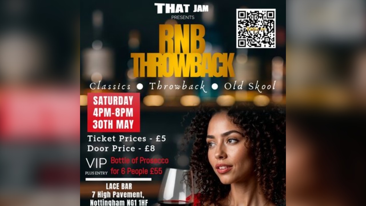 THAT JAM presents RNB THROWBACK BRUNCH | SATURDAY 30TH MAY
