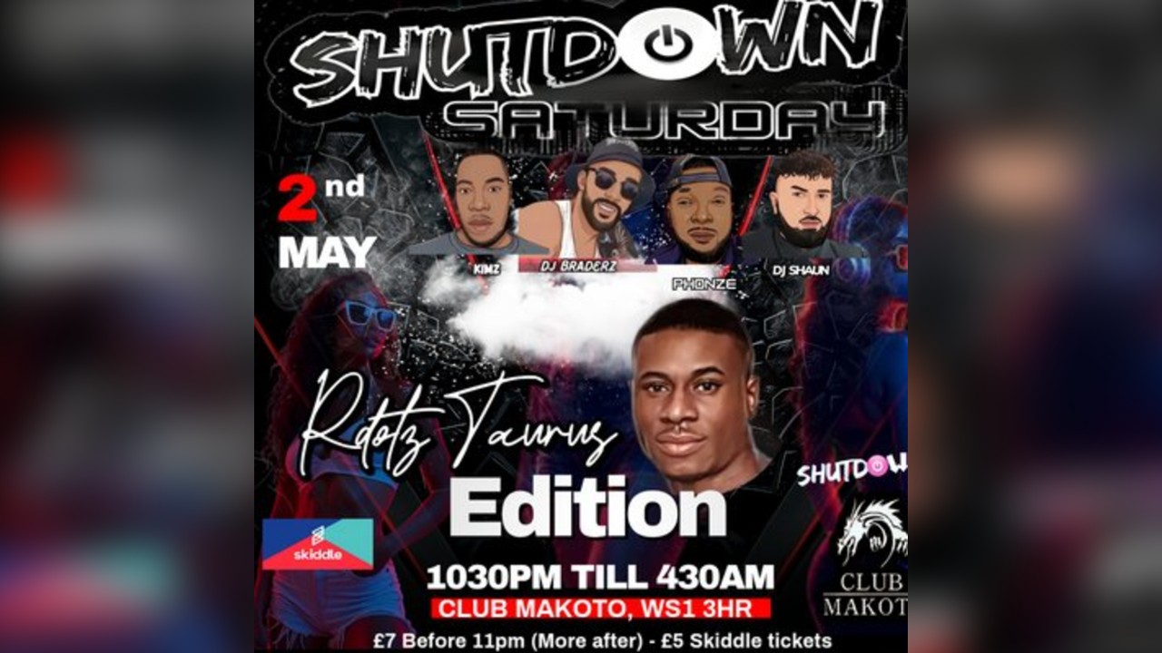 Shutdown Saturday [Taurus Edition]