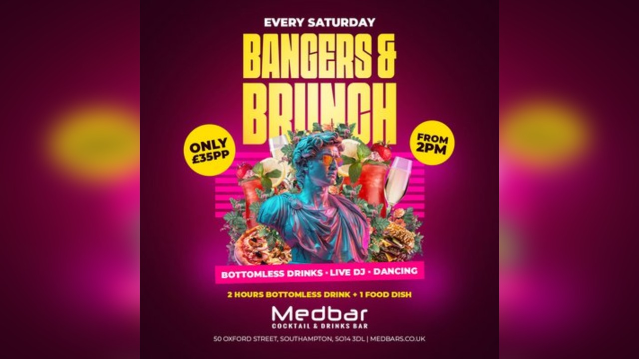 Bangers & Brunch [BOOK VIA WEBSITE]