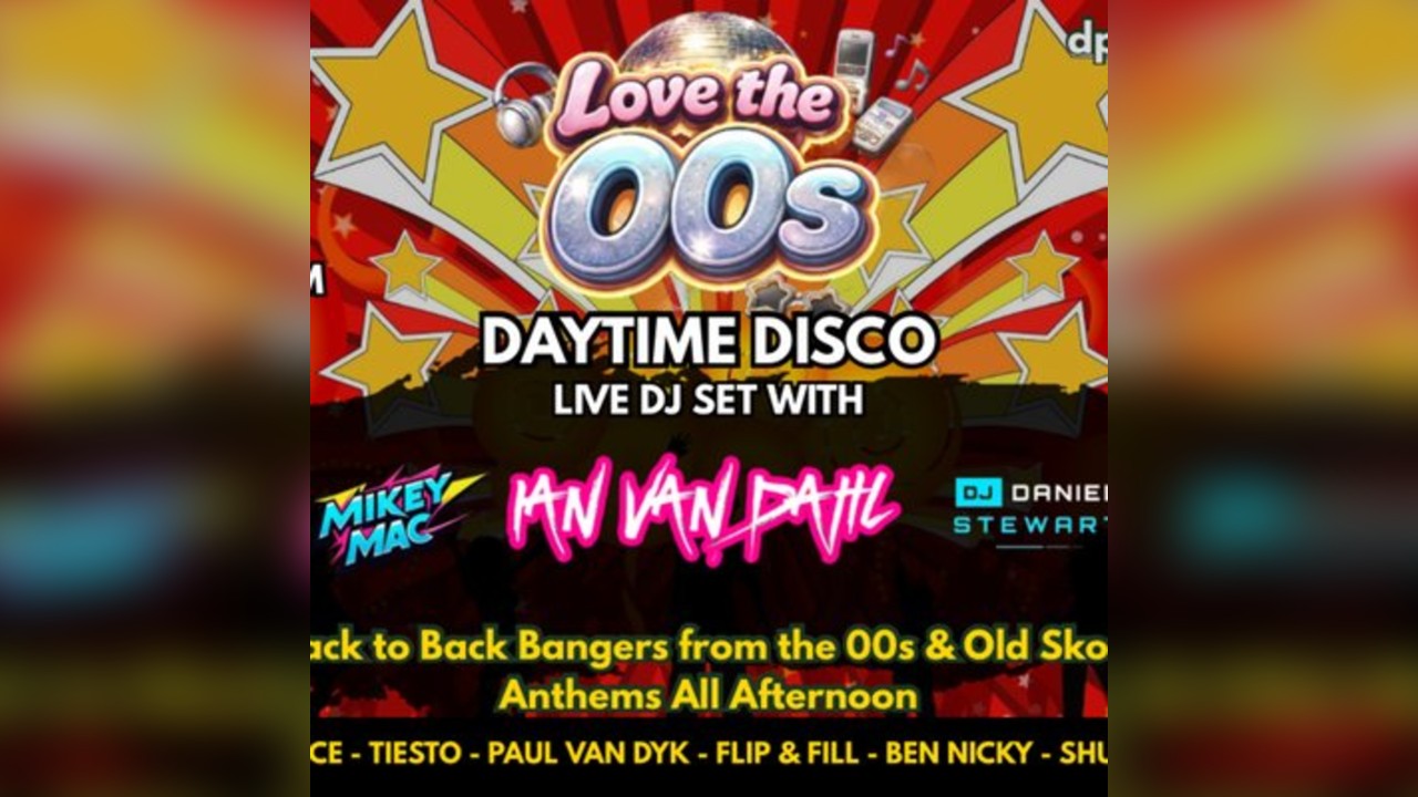 Love the 00s with Ian Van Dahl - Kirkcaldy