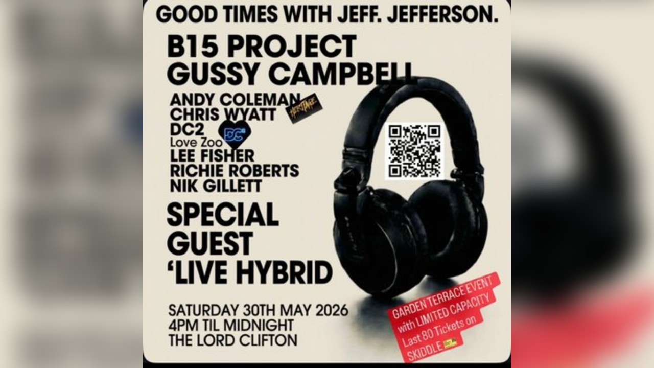 Jeff Jefferson,Gussy Campbell Heritage DJs & special guests