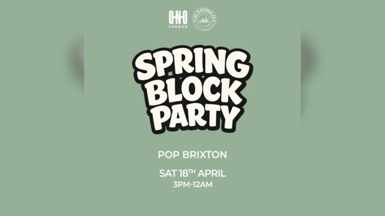 Spring Block Party (Free B4 7PM With A Ticket)
