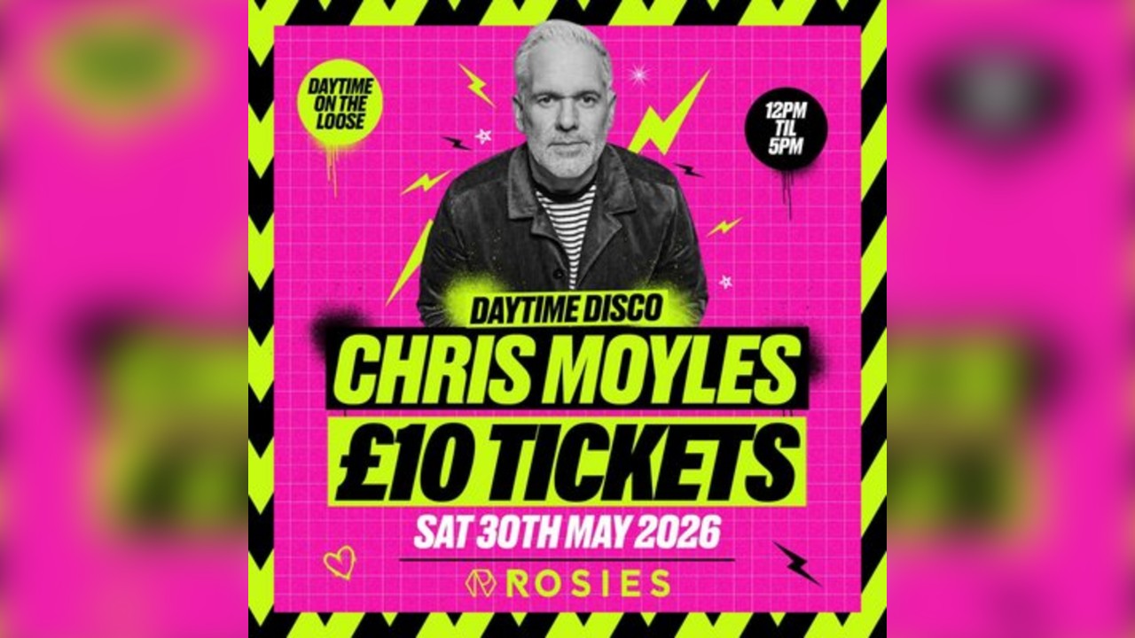 Chris Moyles EXCLUSIVE DJ Set - ROSIES Birmingham DAYTIME CLUB