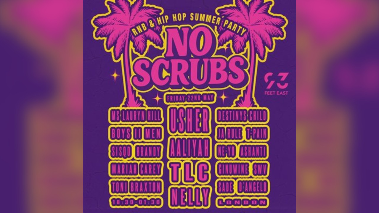 No Scrubs: 90s & 00s R&B Party (London)