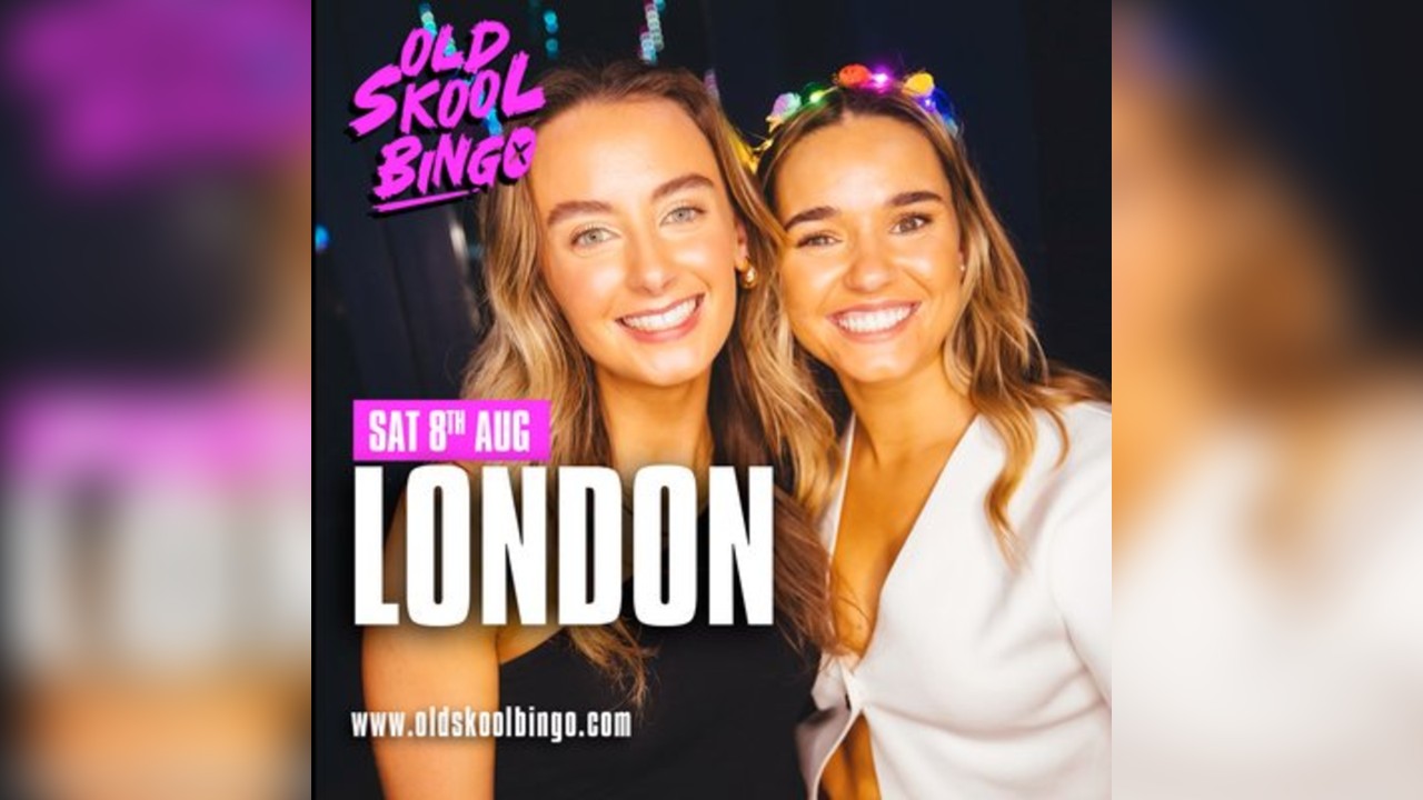 Old Skool Bingo Saturday 8th August London