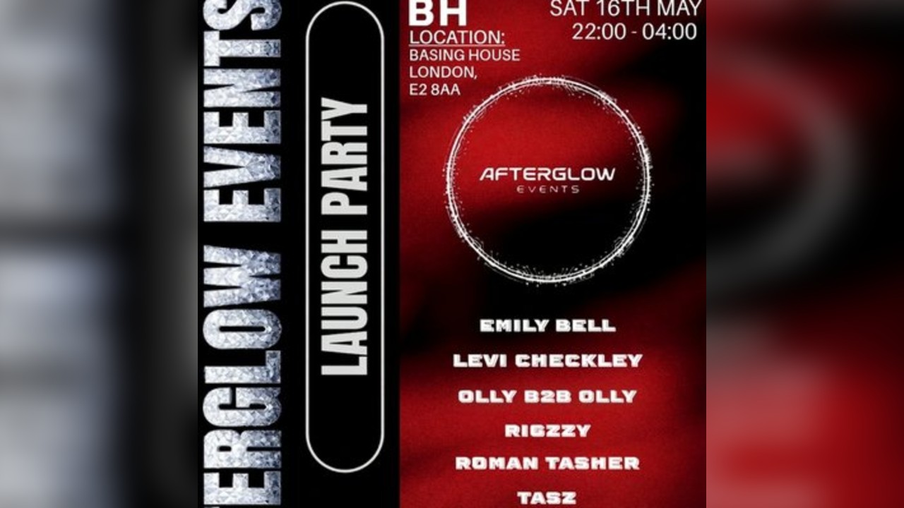 Afterglow Launch Party
