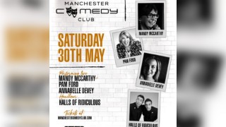 Manchester Comedy Club presents: HALLS OF RIDICULOUS AND FRIENDS