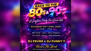 BACK TO THE 80's & 90's | SATURDAY DAYTIMER | Tahulas Tiki Shack