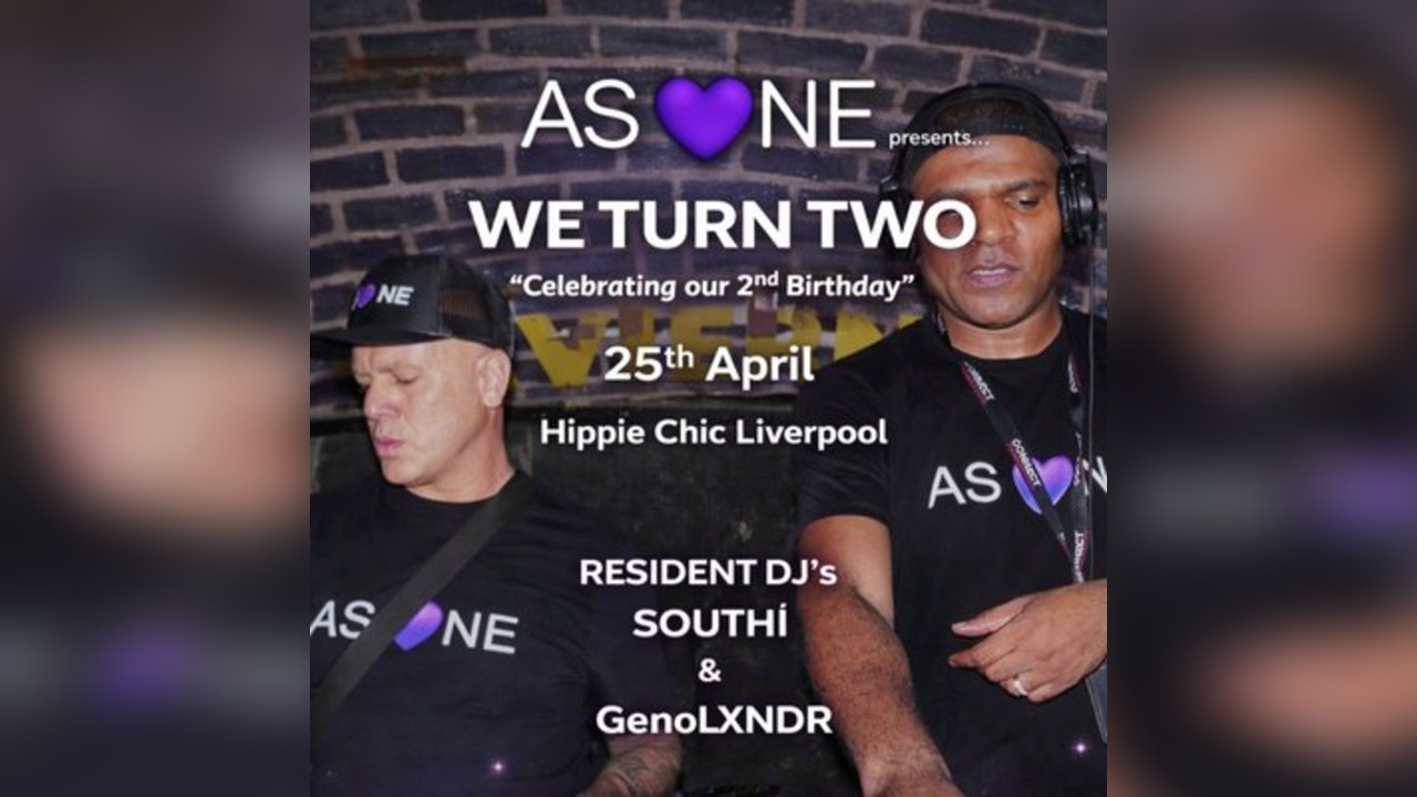 AS ONE - We Turn Two