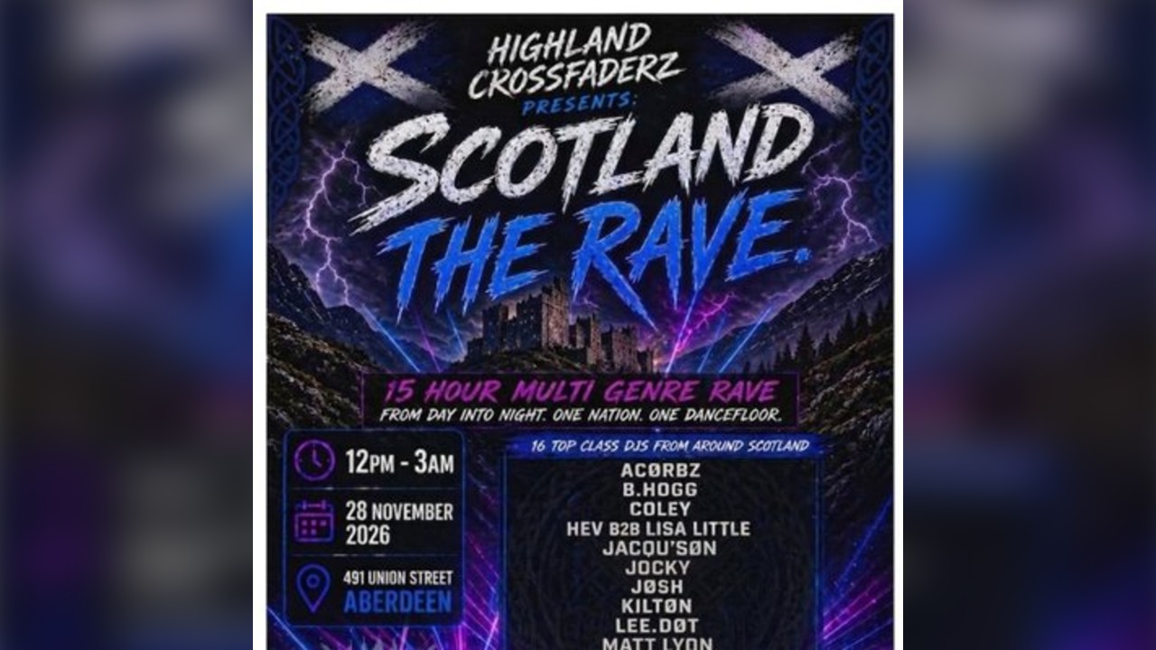Highland Crossfaderz Presents - Scotland The Rave
