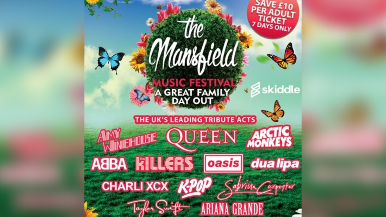 Mansfield Music Festival 2026  (Your ultimate family day out)