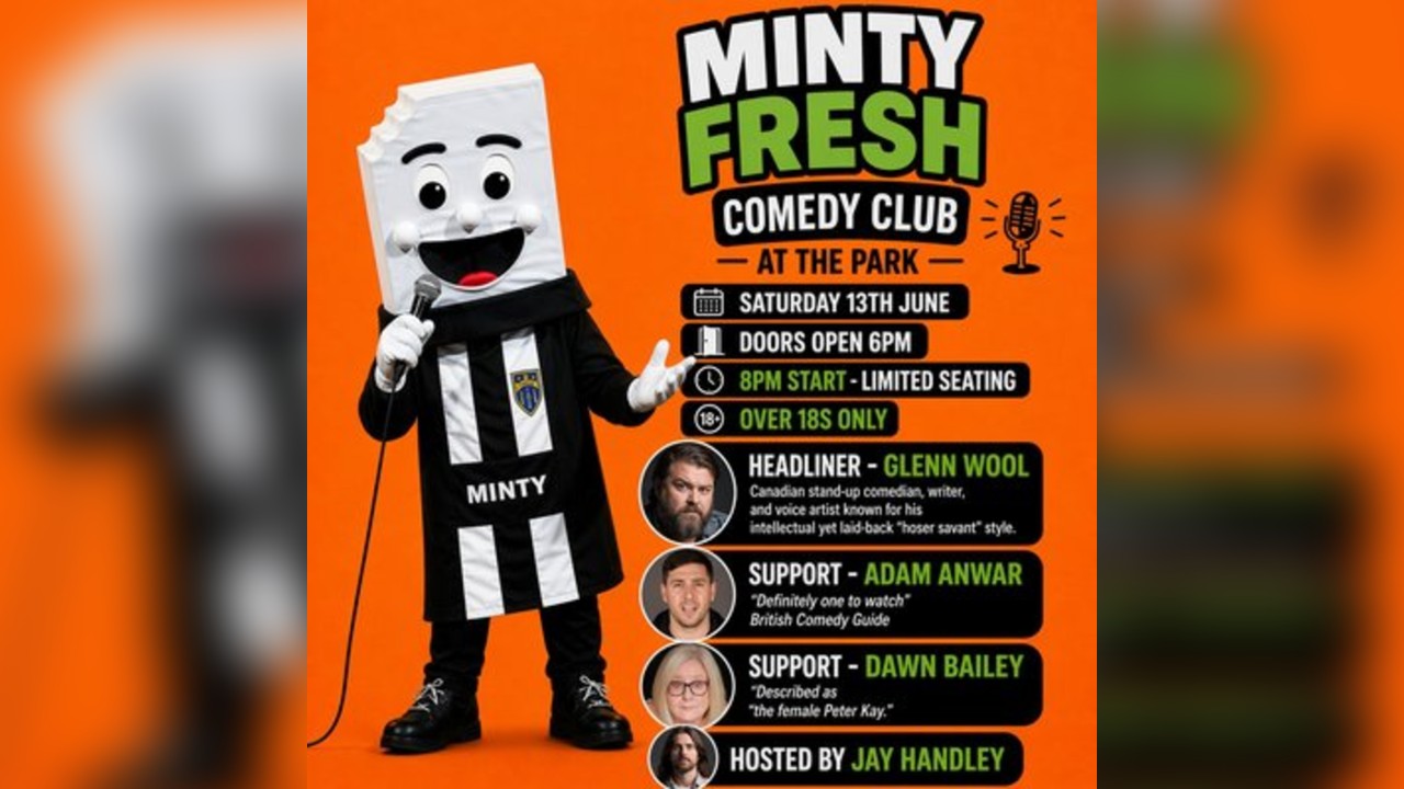 Minty Fresh Comedy Club At The Park