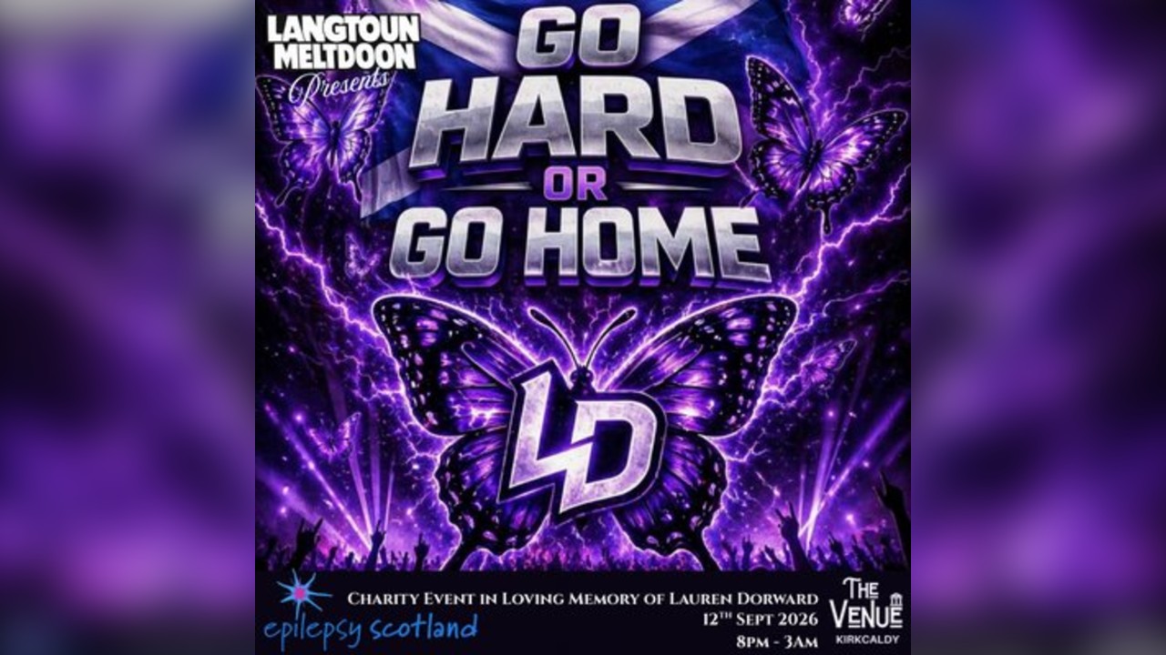 Go Hard or Go Home - A Charity Event for Epilepsy Scotland