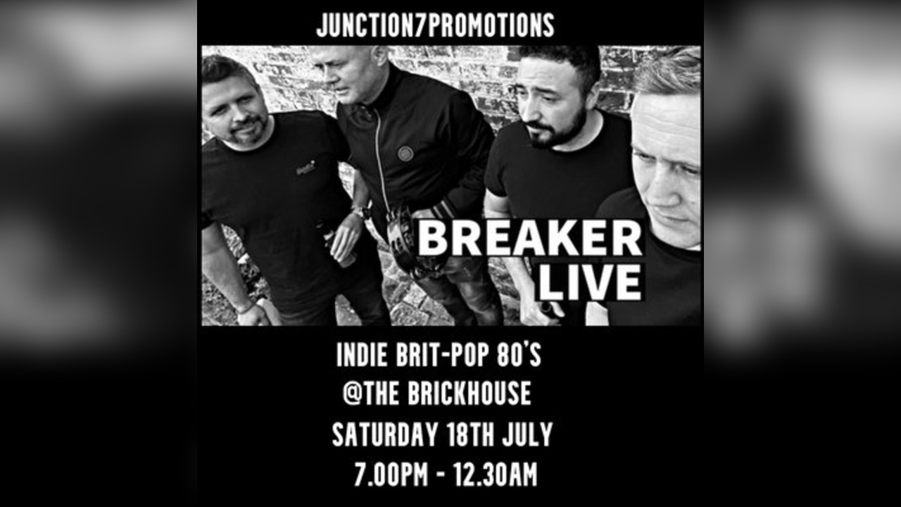 Breaker Live Indie Brit-Pop Night