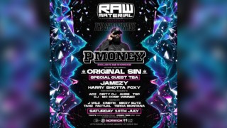 RAW MATERIAL Presents - THE SHOCKWAVE - P MONEY + More