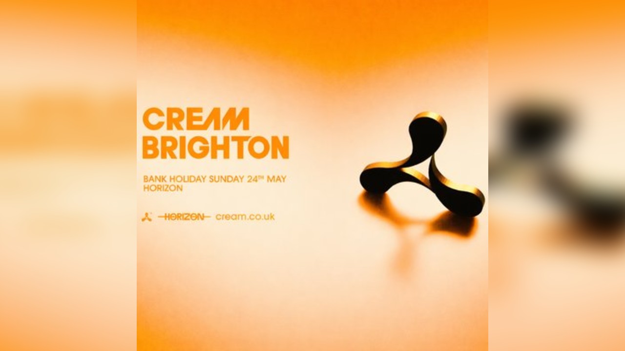 Cream Brighton Beachfront Day Party Sunday 24th May 2026