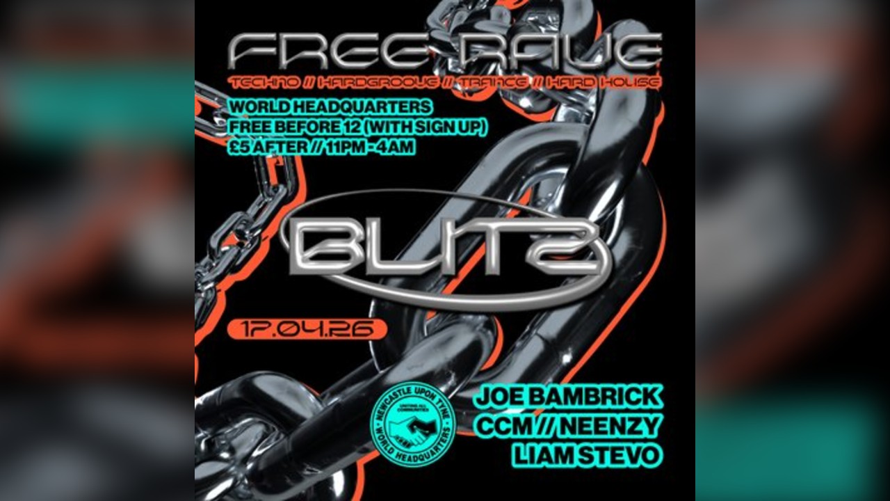 BLITZ - Techno/Hardgroove/Trance/Hard Dance - FREE RAVE