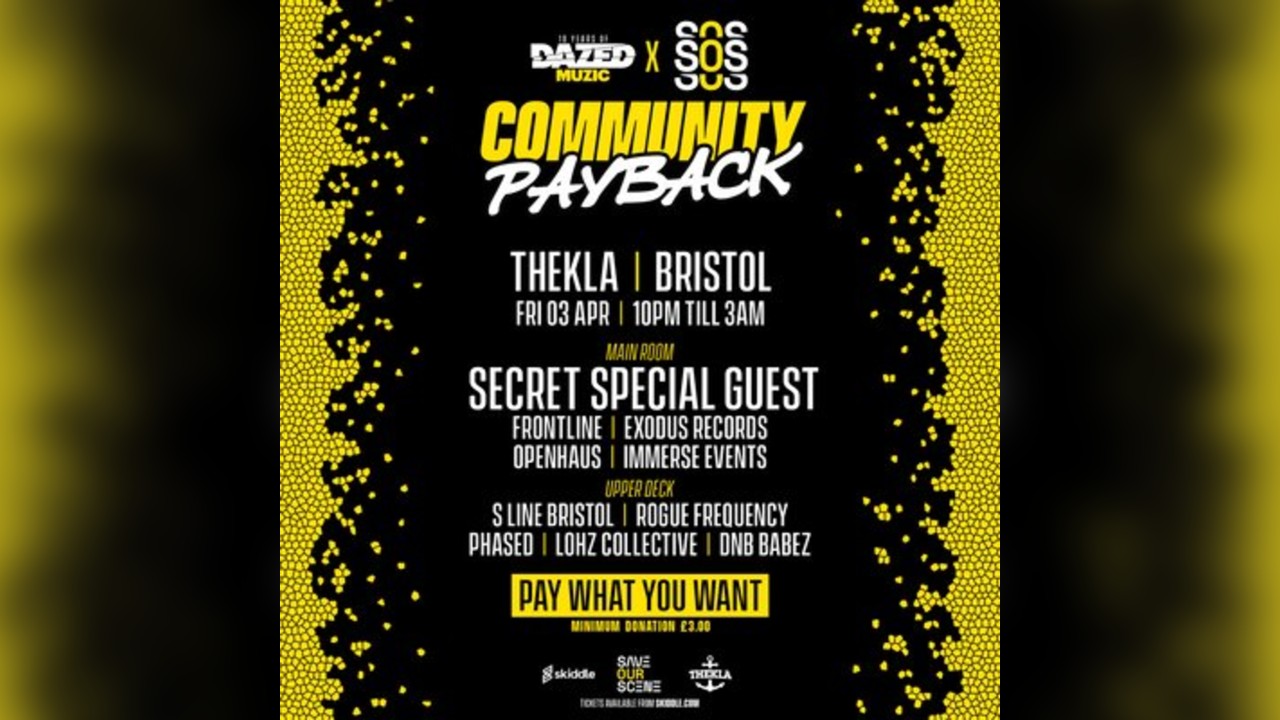 Dazed Muzic x SOS Community Payback