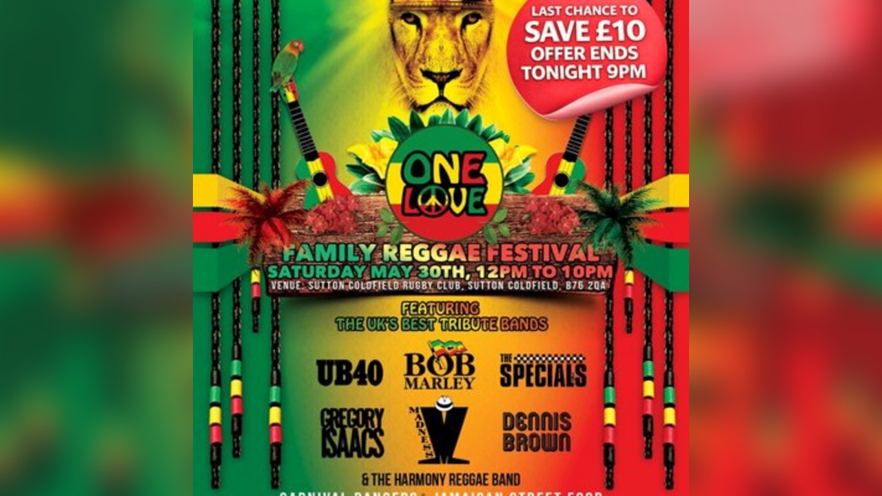 Sutton Coldfield One Love Family Reggae Music Festival