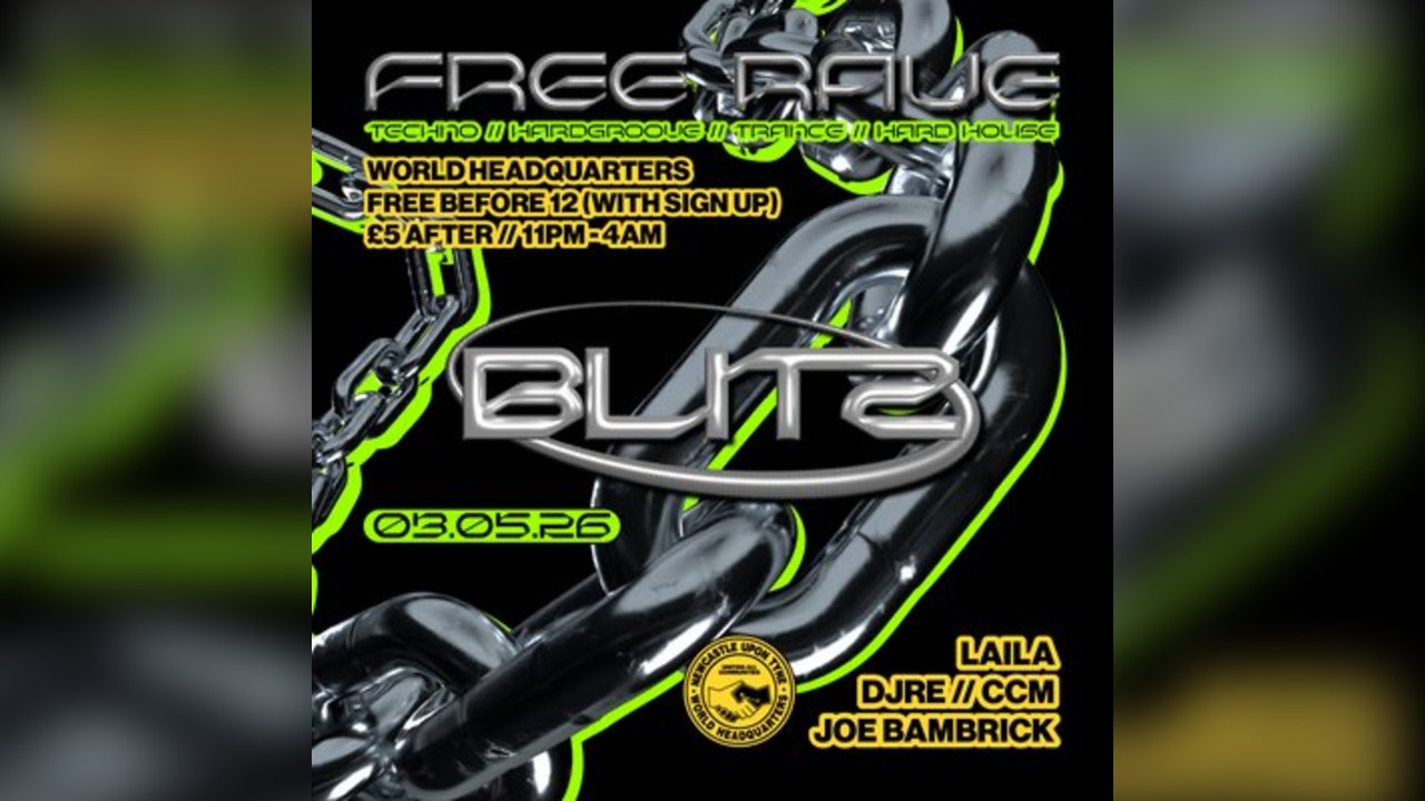 BLITZ - Techno/Hardgroove/Trance/Hard Dance - FREE RAVE