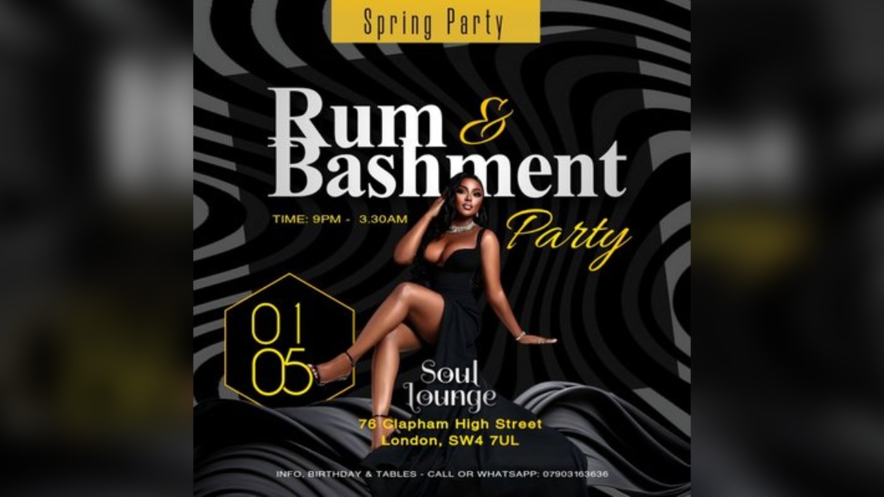 Rum & Bashment Party