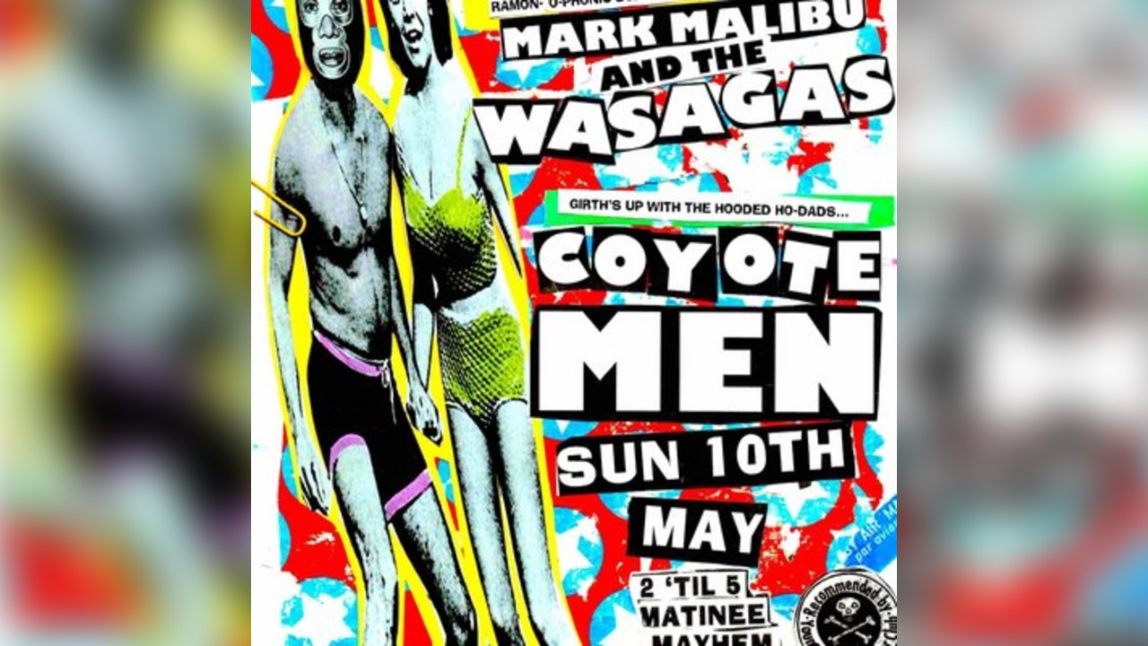 Prehistoric Sounds presents Mark Malibu & The Wasagas @ Billy's