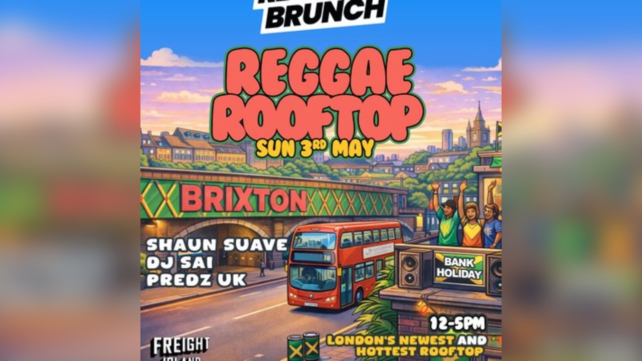 The Reggae Rooftop - Sun 3rd May - Bank Holiday