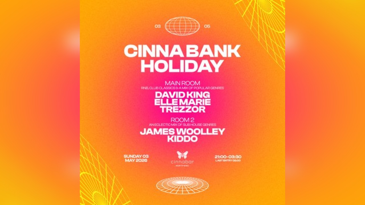 Cinna Bank Holiday