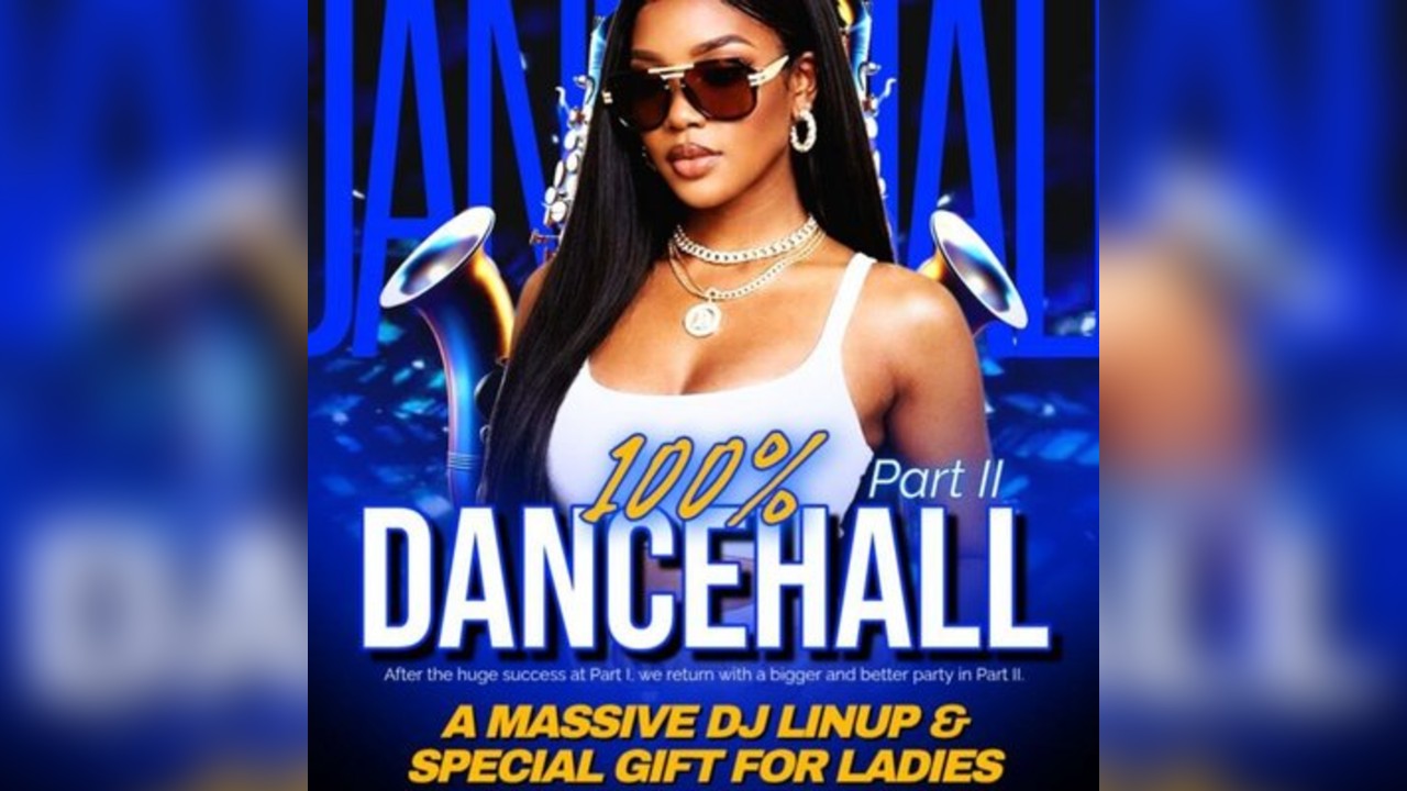 100% Dancehall Part II | Caribbean Party & Dance Night