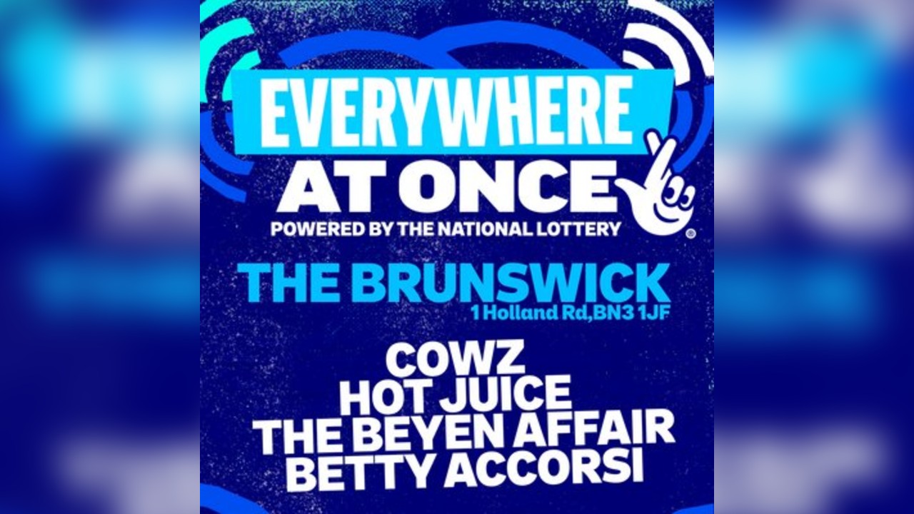Everywhere At Once @ The Brunswick. Friday 26th June