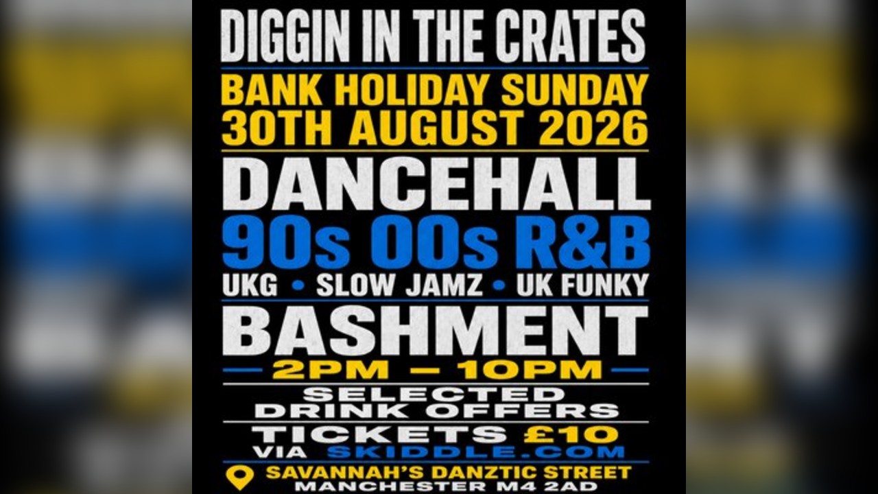 Digging in the crates Bank Holiday Special 30.08.26
