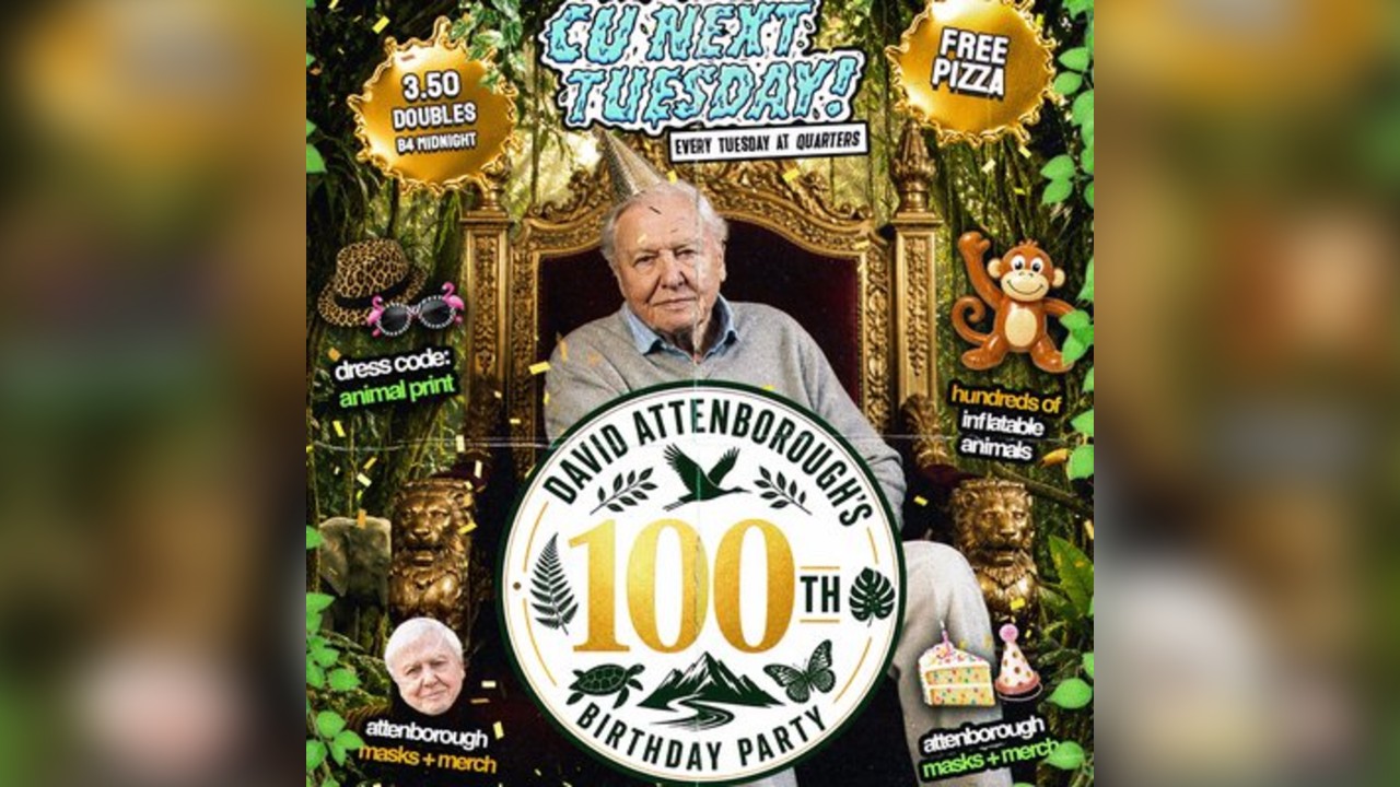 CU Next Tuesday | Attenborough's 100th B DAY BASH | 12/05/2026
