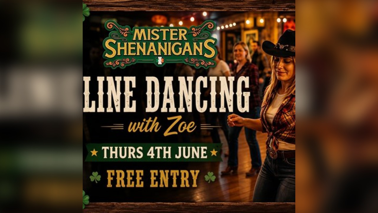 Line Dancing Classes with Zoe at Mister Shenanigans