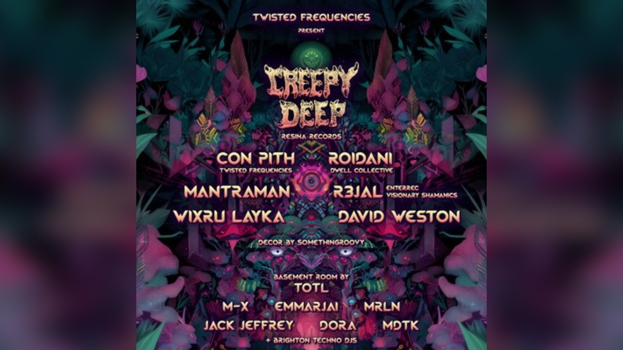 TWISTED FREQUENCIES present CREEPY DEEP & more | Room 2 by TOTL