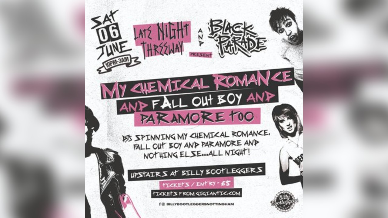 My Chemical Romance and Fall Out Boy and Paramore too
