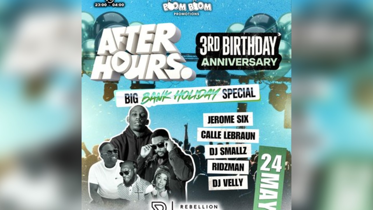 After hours 3rd Birthday Anniversary