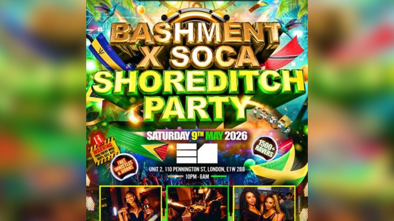 Bashment X Soca - Shoreditch Party