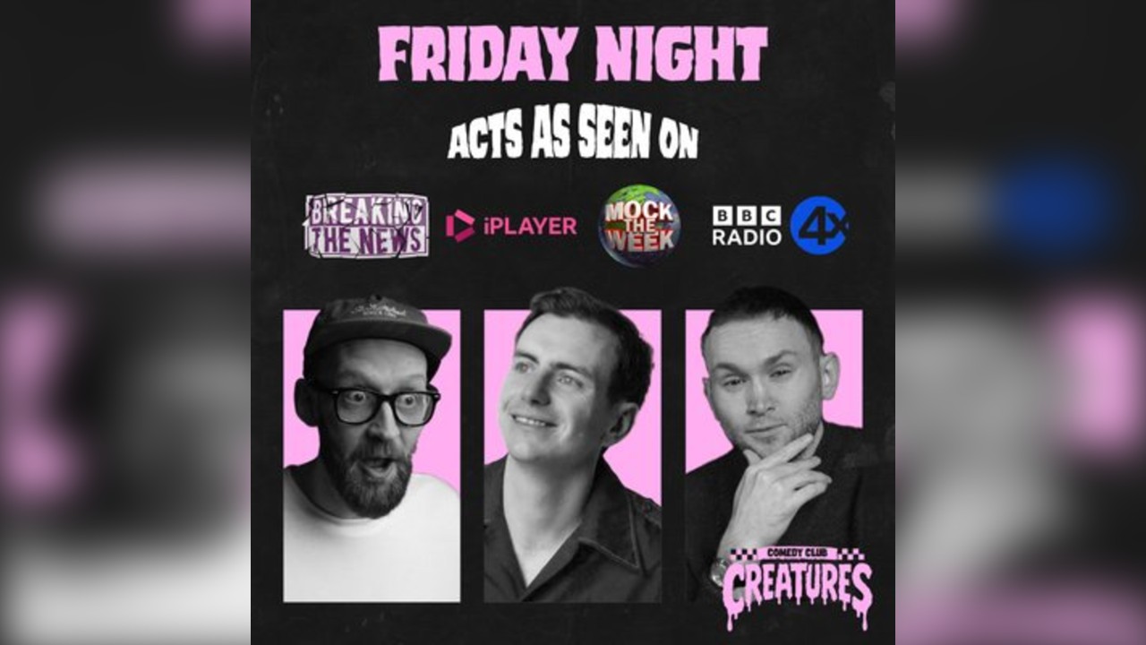 Friday Night Showcase|| Creatures Comedy Club