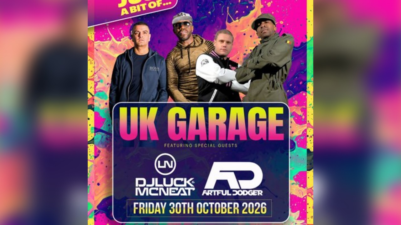 JUST A BIT OF UK GARAGE Ft DJ Luck & MC Neat & Artful Dodger