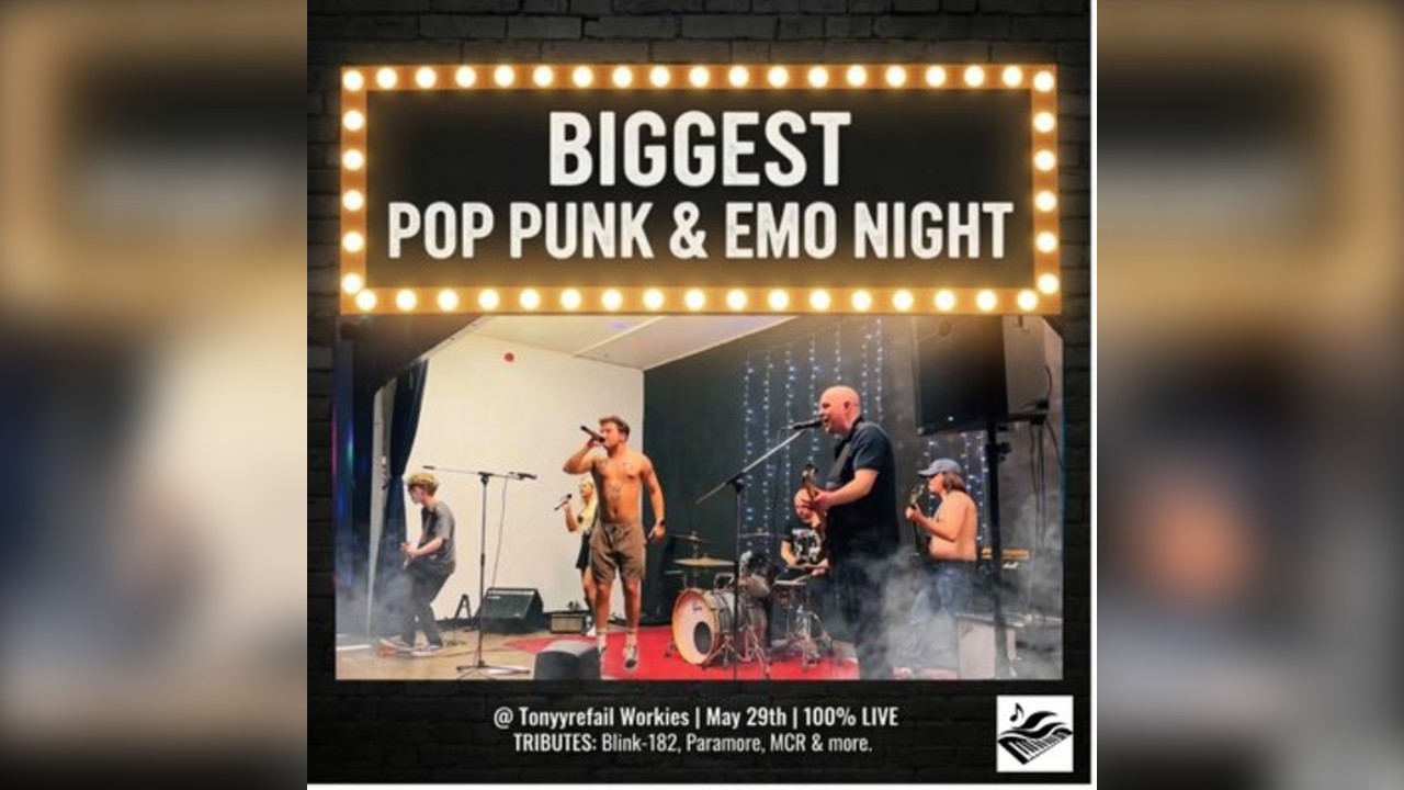 Biggest Pop Punk & Emo Night | Tonyrefail Workies